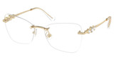 SWAROVSKI Eyeglasses SK1014 PALE GOLD/4013