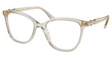 SWAROVSKI Eyeglasses SK2020 TRANSPARENT BEIGE/3003