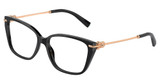 Tiffany Eyeglasses TF2248K BLACK/8403
