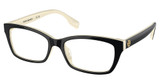 Tory Burch Eyeglasses TY2144U BLACK/IVORY/1988