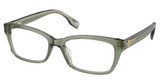 Tory Burch Eyeglasses TY2144U TRANSPARENT SAGE/1941