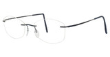 Silhouette Eyeglasses 5599 Geometric Spheric Blue/4540