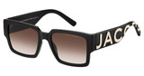 Marc Jacobs Eyeglasses MARC 739/S BLACK WHTE/080S