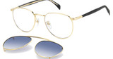 David Beckham Eyeglasses DB 1144/CS GOLD BLCK_/0RHL
