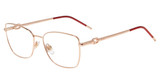 Furla Eyeglasses VFU728 Shiny Copper Gold 08FC