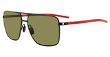 Porsche Eyeglasses P8963 Black Red B417