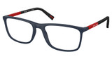 Prada Sport Eyeglasses PS 03QV MATTE BLUE/MAG1O1