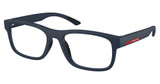 Prada Sport Eyeglasses PS 04QV MATTE BLUE/MAG1O1