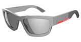 Prada Sport Eyeglasses PS 05ZS GREY METAL/16X7W1