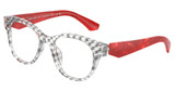 ALAIN MIKLI Eyeglasses A03526 NEW DAMIER BLACK TRANSPA/004