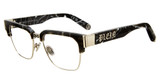 Philipp Plein Eyeglasses VPP113M Marbled Black 0Z21