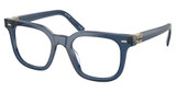 Miu Miu Eyeglasses MU 06XV BLUE TRANSPARENT/08Q1O1
