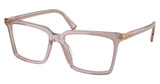 Miu Miu MU 08XV TRASPARENT MAUVE/12W1O1