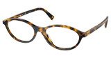 Miu Miu Eyeglasses MU 09XV HONEY HAVANA/VAU1O1