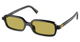 Miu Miu Eyeglasses MU 11ZSF BLACK/16K07O