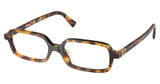 Miu Miu Eyeglasses MU 11ZSF HAVANA HONEY/14L08N