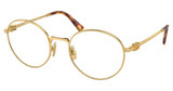 Miu Miu Eyeglasses MU 52XV GOLD/5AK1O1