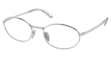 Prada Eyeglasses PR A57V SILVER/1BC1O1