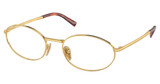 Prada Eyeglasses PR A57V GOLD/5AK1O1