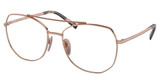 Prada Eyeglasses PR A58V ROSE GOLD/ZVF1O1