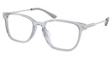 Prada Eyeglasses PR A12VD CRYSTAL GREY/U431O1
