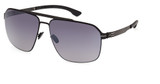 ic! berlin Eyeglasses IM0001 matte black / gradient smoke/02B