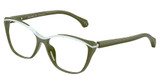 ALAIN MIKLI Eyeglasses A03502M POINT OLIVE/POINT WHITE/008
