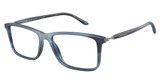 Giorgio Armani Eyeglasses AR7261 MATTE STRIPPED BLUE/6165