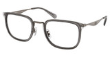 COACH Eyeglasses HC5177 TRANSPARENT GREY/9457