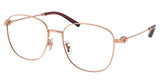 COACH Eyeglasses HC5179D SHINY ROSE GOLD/9331