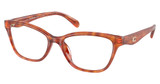 COACH Eyeglasses HC6243U CARAMEL TORTOISE/5774