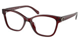 COACH Eyeglasses HC6246U MILKY BURGUNDY/5393