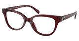 COACH Eyeglasses HC6247U MILKY BURGUNDY/5393