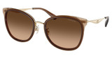 COACH Eyeglasses HC7170 CW185 LIGHT GOLD / BROWN/945374