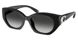 COACH Eyeglasses HC8407U CW194 BLACK/50023C