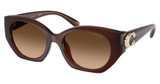 COACH Eyeglasses HC8407U CW194 MILKY HAZELNUT/584174