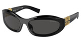 Miu Miu Eyeglasses MU 14ZS BLACK/16K08Z