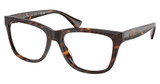 Ralph Eyeglasses RA7170U SHINY DARK HAVANA/5003