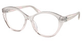 Ralph Lauren Eyeglasses RL6246U TRANSPARENT GREY/PINK/6112