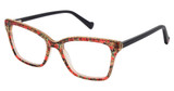 BETSEY JOHNSON Eyeglasses DANCING QUEEN Leopard/LEO
