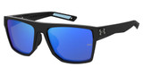 Under Armour Eyeglasses UA LAUNCH 2/G BLK BLUE B/0D51