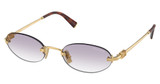 Miu Miu Eyeglasses MU A54S GOLD/5AK04O