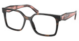 Prada Eyeglasses PR B03V MAUVE TORTOISE/23A1O1