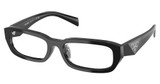 Prada Eyeglasses PR B06SF BLACK/16K08N