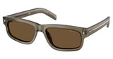 Prada Eyeglasses PR B11S TRANSPARENT TERRA/18T70F