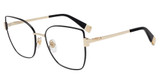 Furla Eyeglasses VFU769 Rose Gold/Black 0301