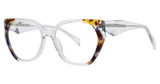 Smilen Elite Eyeglasses 49 CRYSTAL