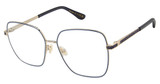 STUART WEITZMAN Eyeglasses WZN 1004/G GOLD BLUE/0LKS