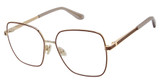 STUART WEITZMAN Eyeglasses WZN 1004/G GOLDNUDE/0BKU