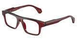 ALAIN MIKLI Eyeglasses A03532 BLACK/TRANSPARENT BOURDE/007